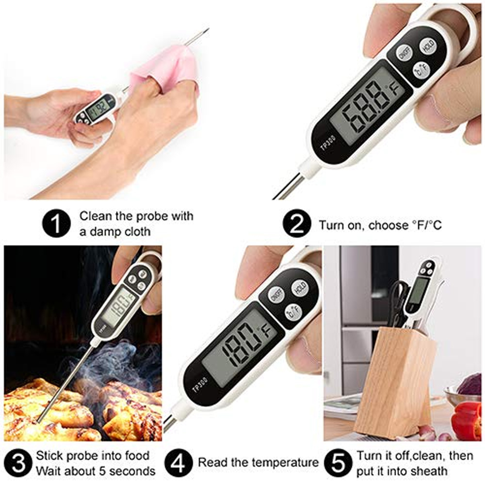 Thermometer Candy Candle - ترمومتر طعام رقمي بتصميم جديد مع