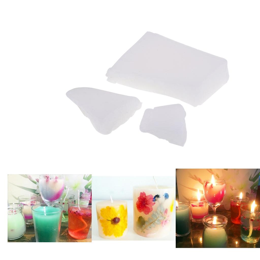 شمع البارافين الأبيض لصنع الشم - مراجعة Candle Making Material وسعره