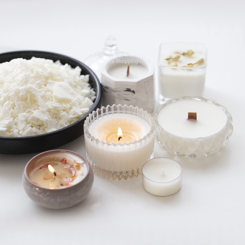 شمع الصويا الطبيعي النقي DIY ب - مراجعة Candle Making Material وسعره