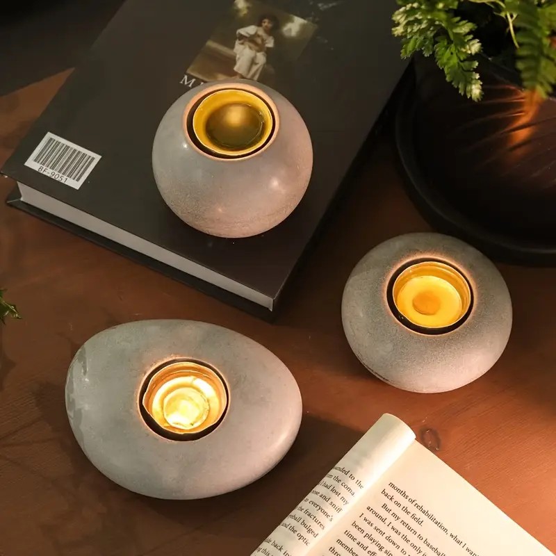 Tealight شمعة حامل الراتنج قال - مراجعة Candle Making Factory وسعره