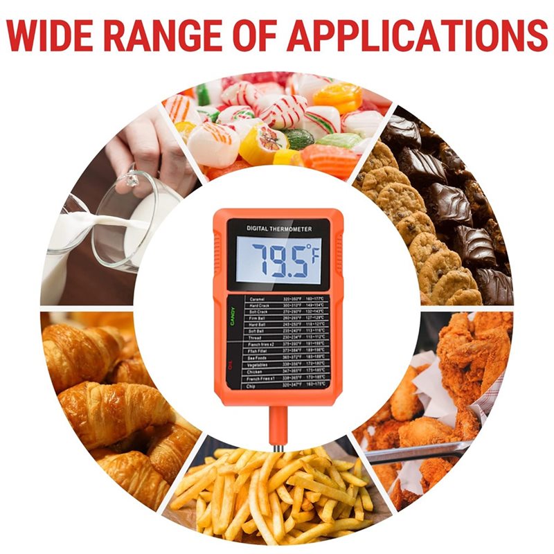 ترمومتر رقمي مقاوم للماء B69C  - مراجعة Thermometer Candy Candle وسعره