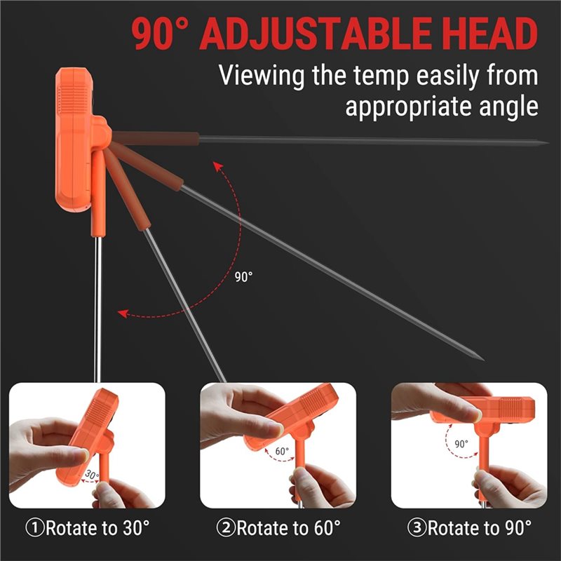 ترمومتر رقمي مقاوم للماء B69C  - مراجعة Thermometer Candy Candle وسعره