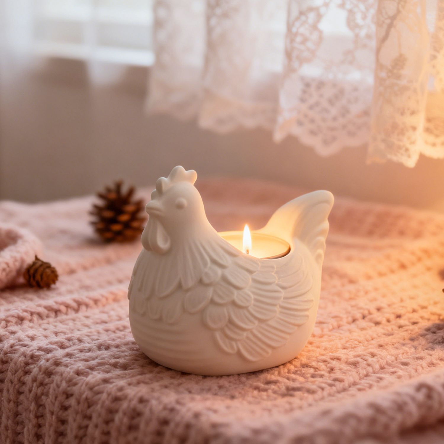 DIY 3D ليتل الدجاج شمعة حامل ا - مراجعة Candle Making Moulds وسعره