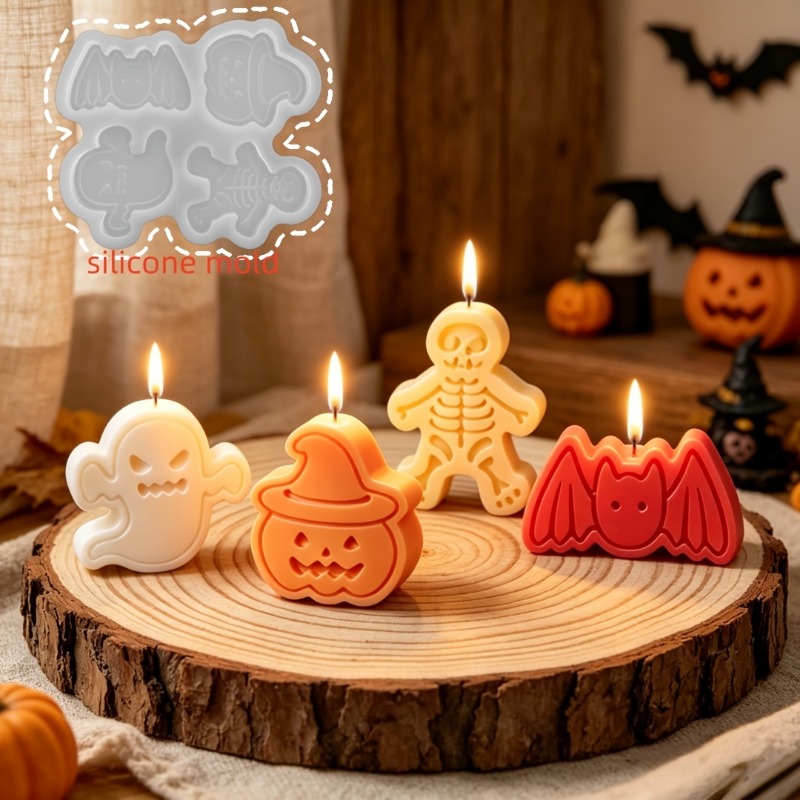 مجموعة قوالب سيليكون من 4 تجاو - مراجعة Candle Making Moulds وسعره