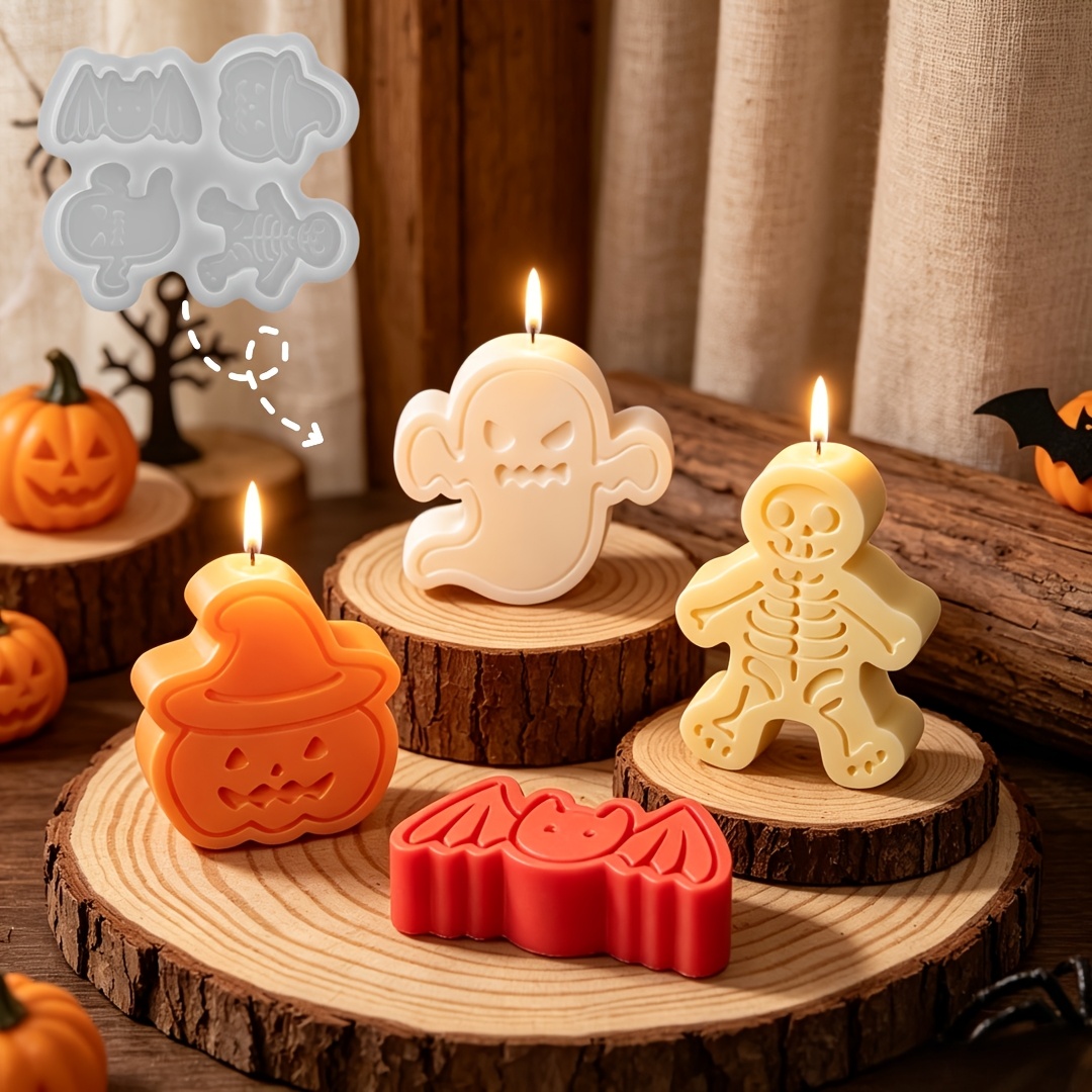 مجموعة قوالب سيليكون من 4 تجاو - مراجعة Candle Making Moulds وسعره