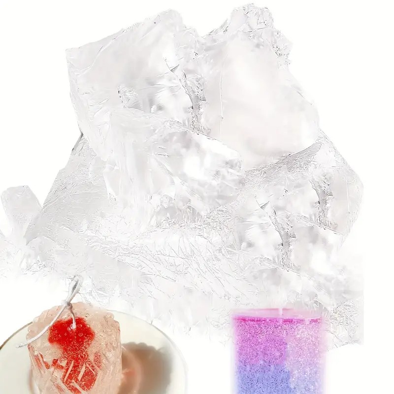 شمع كريستالي شفاف، شمع جيلي، ل - مراجعة Candle Making Material وسعره